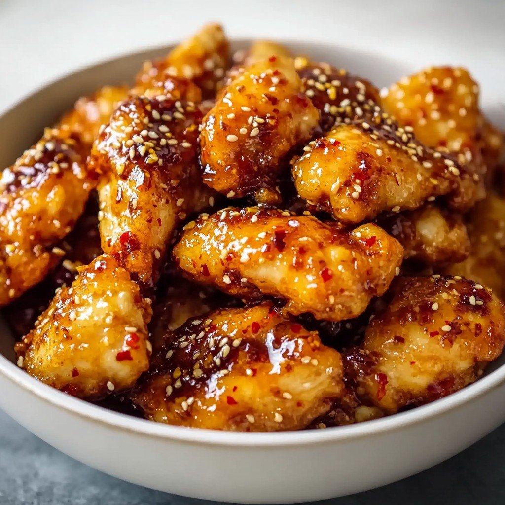Honey Garlic Chicken Tenders