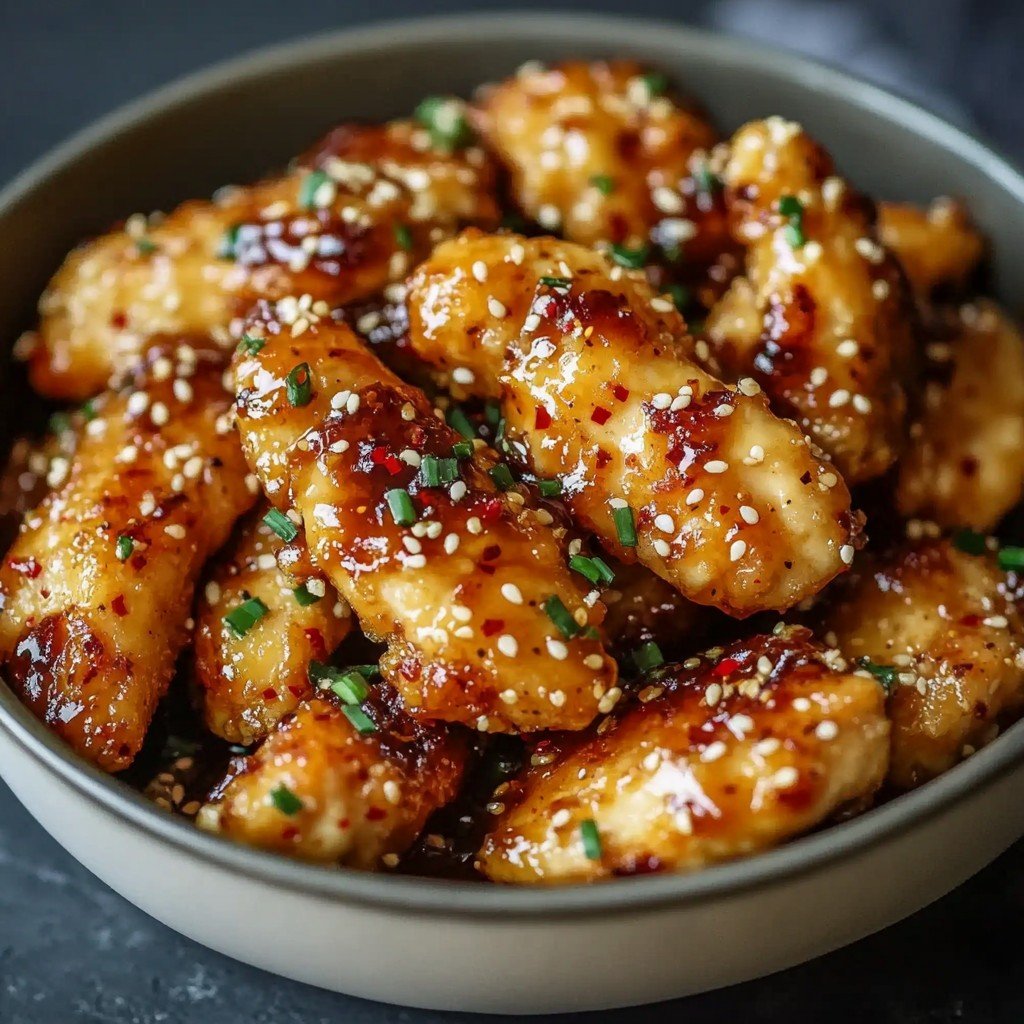 Honey Garlic Chicken Tenders