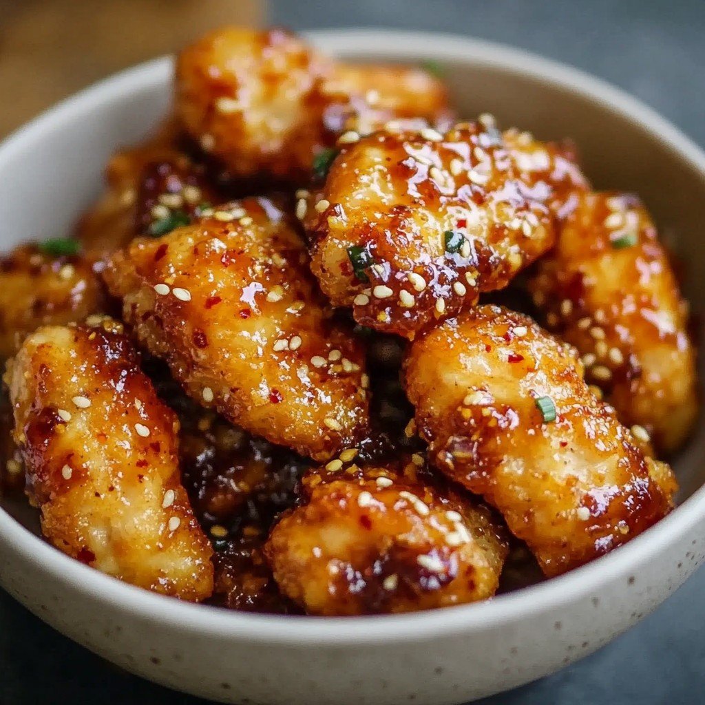 Honey Garlic Chicken Tenders