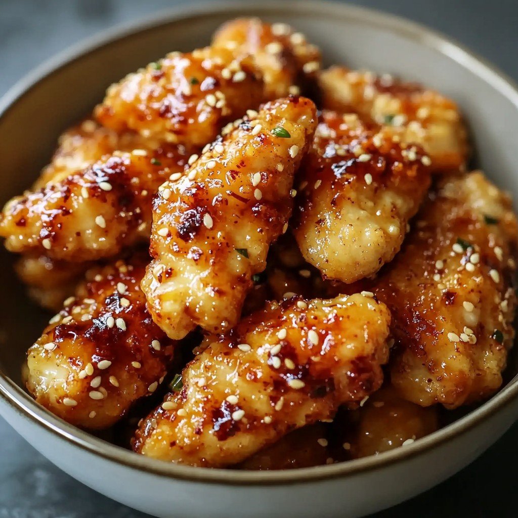 Honey Garlic Chicken Tenders