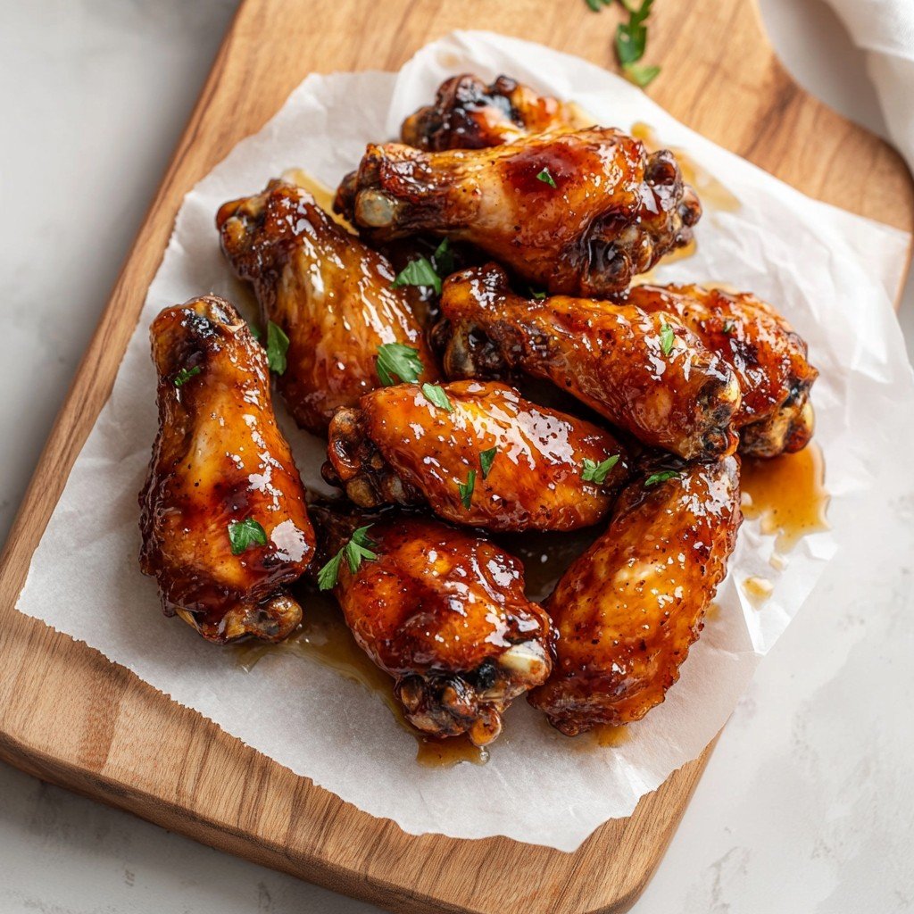 Honey-Glazed Chicken Wings