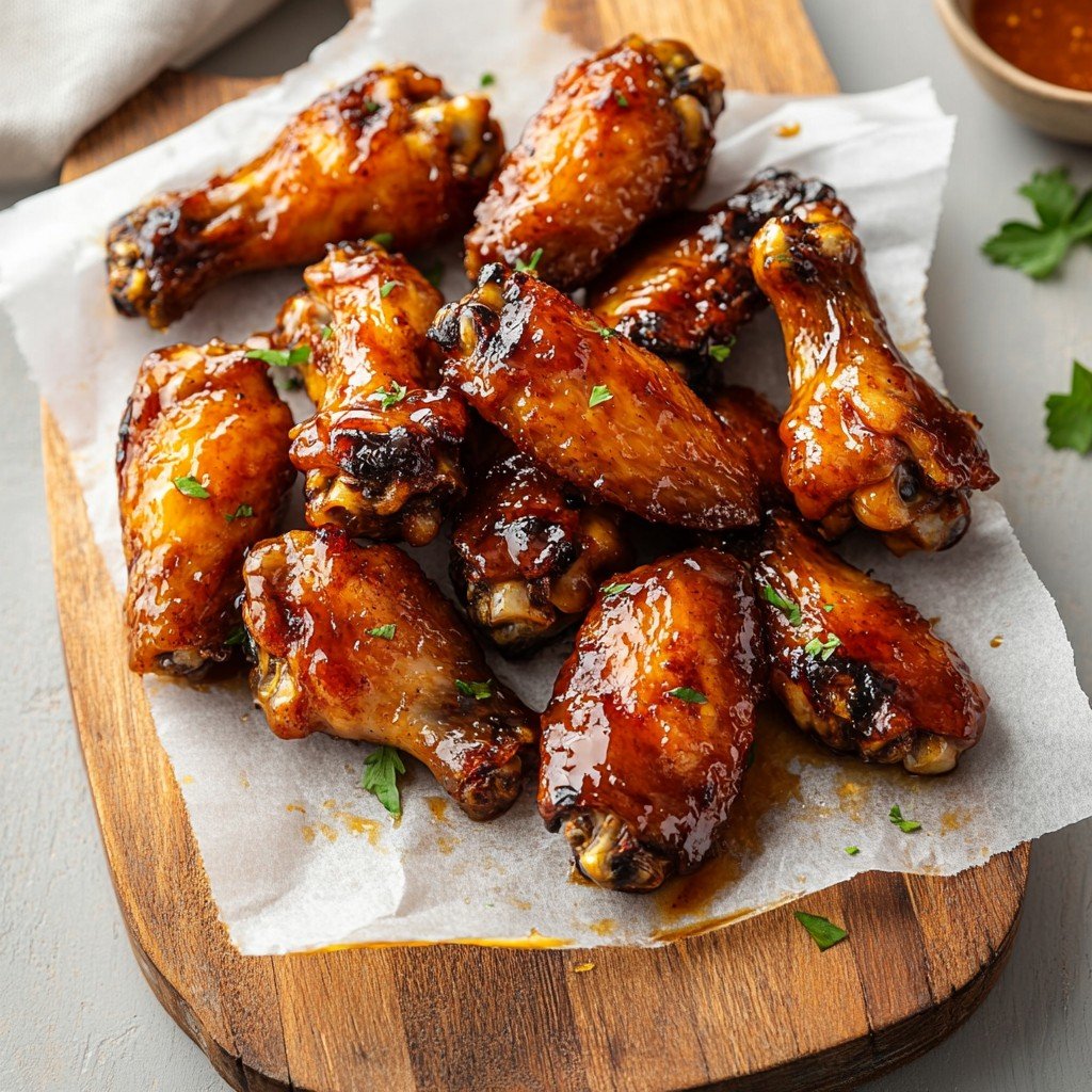 Honey-Glazed Chicken Wings