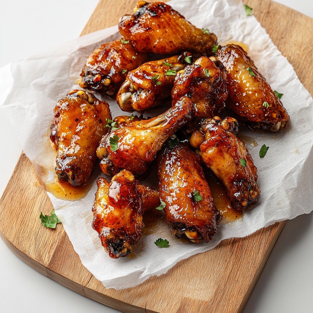 Honey-Glazed Chicken Wings