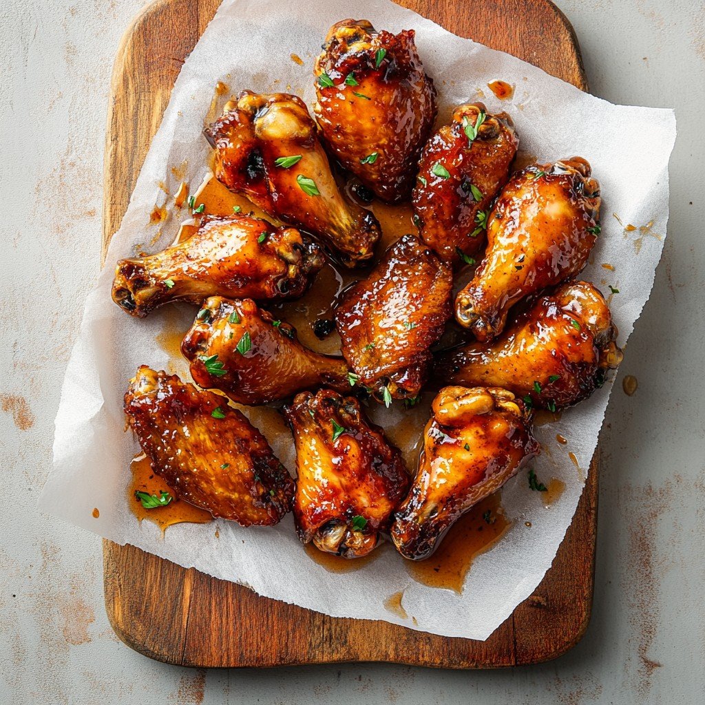 Honey-Glazed Chicken Wings