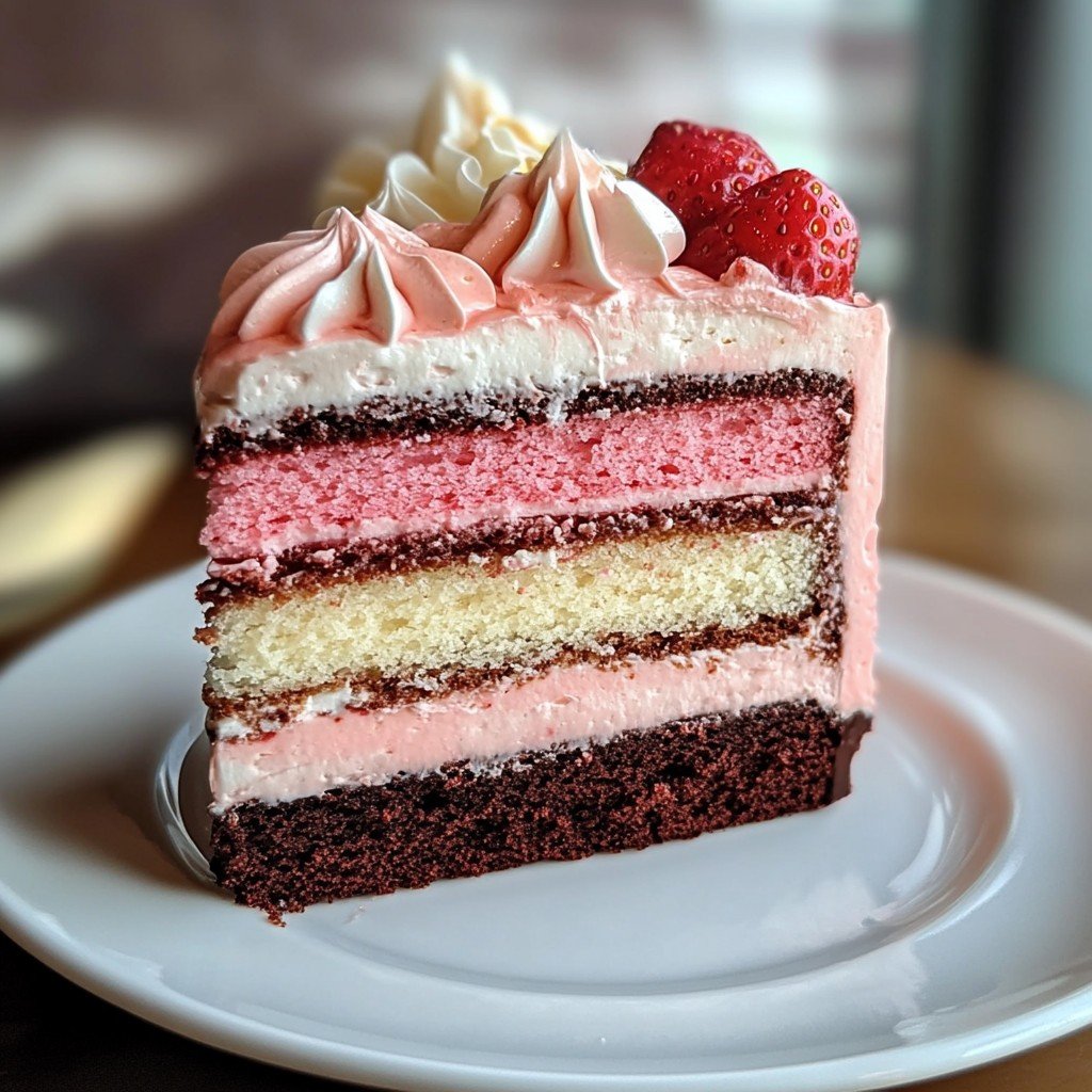Irresistible Neapolitan Cake Recipe You Must Try