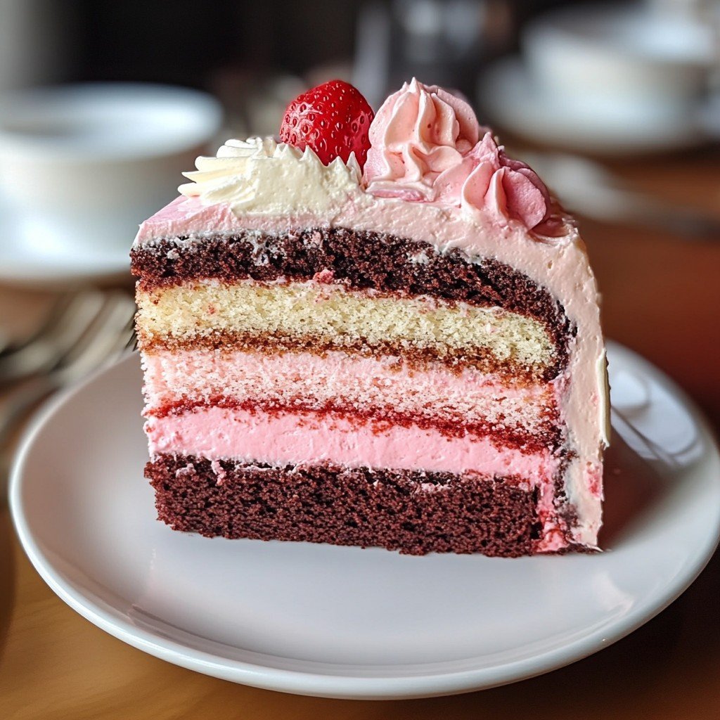 Irresistible Neapolitan Cake Recipe You Must Try