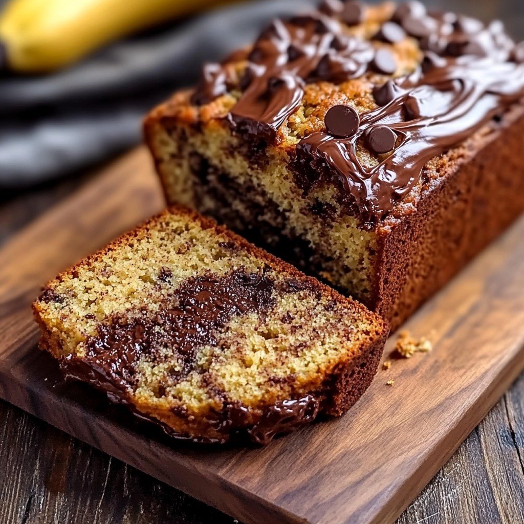 Irresistible Nutella Swirl Banana Bread for Cozy Days
