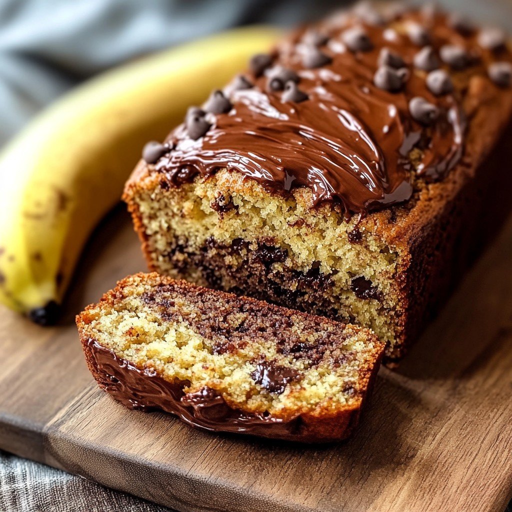 Irresistible Nutella Swirl Banana Bread for Cozy Days