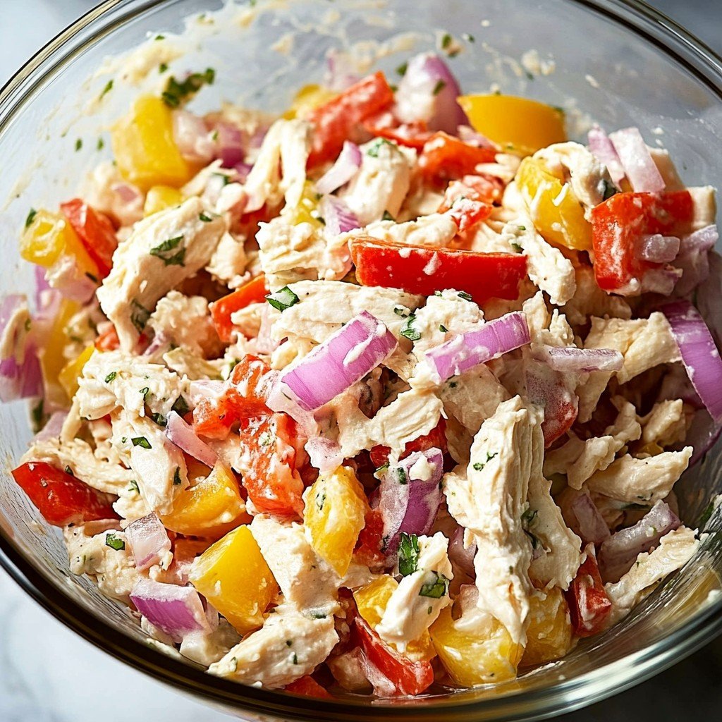 Italian Chicken Salad Sandwich