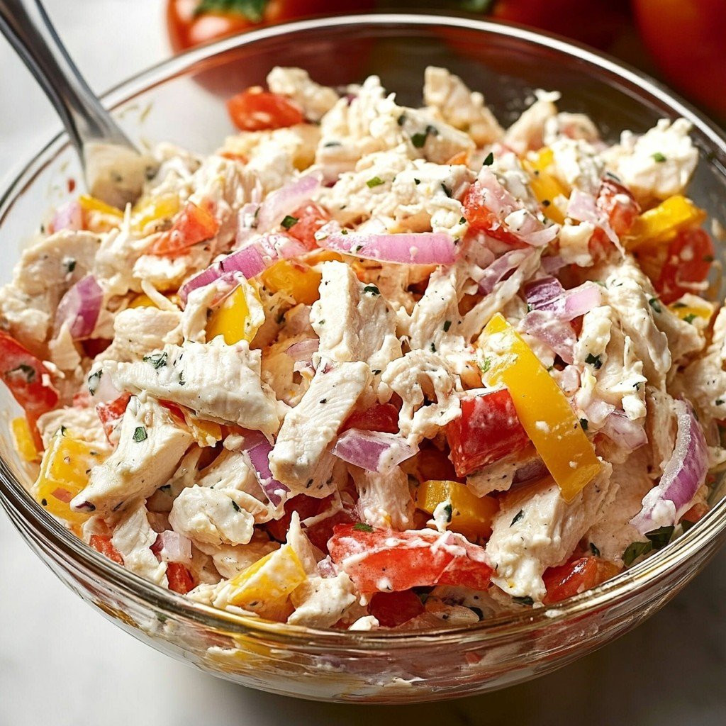 Italian Chicken Salad Sandwich