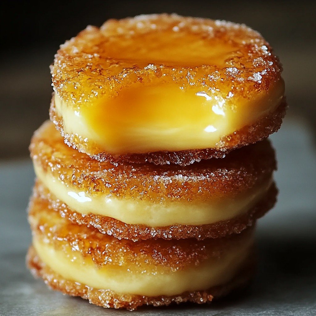 Lemon Creme Brulee Cookies