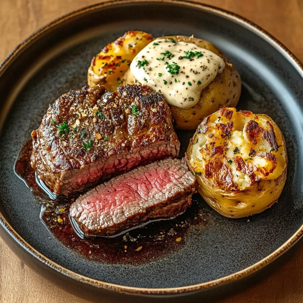 Loaded Steak Potato – The Ultimate Comfort Food Dinner