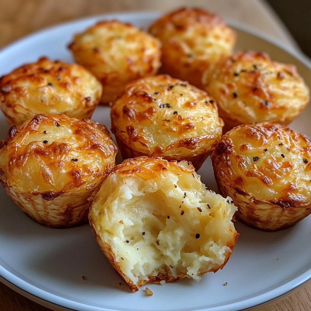 Mashed Potato Cheese Puffs