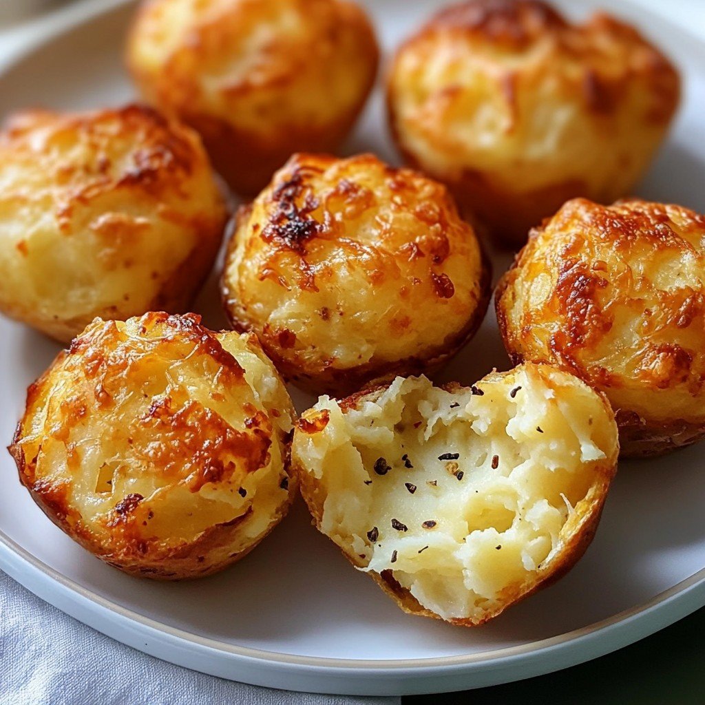 Mashed Potato Cheese Puffs