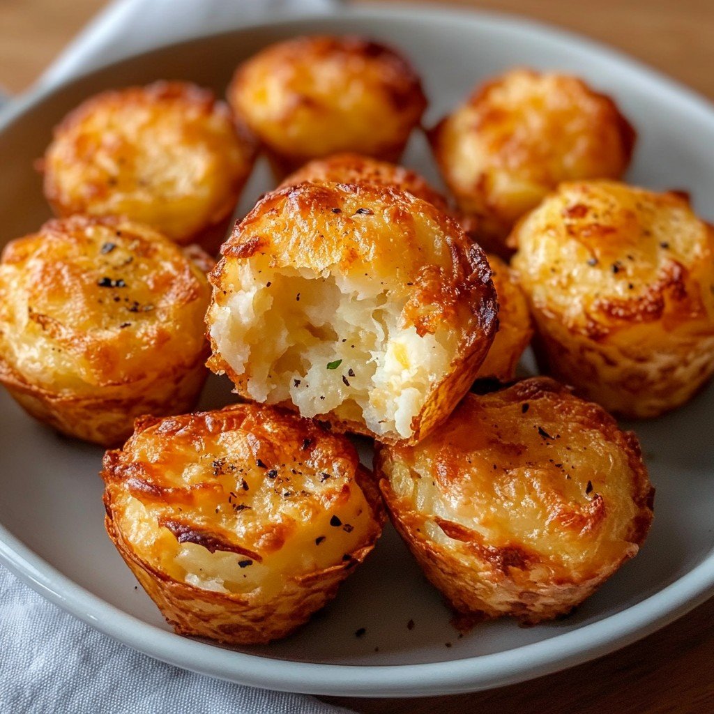 Mashed Potato Cheese Puffs