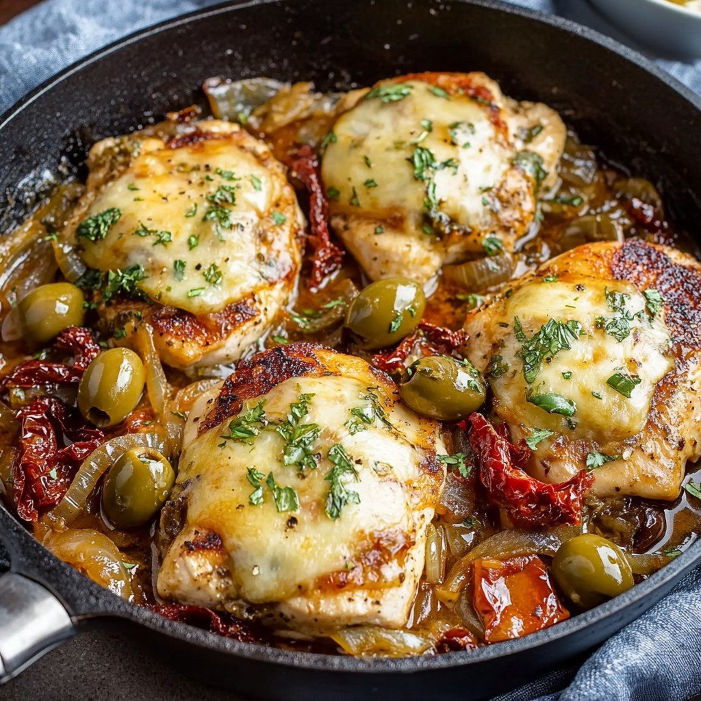 Mediterranean Chicken Skillet