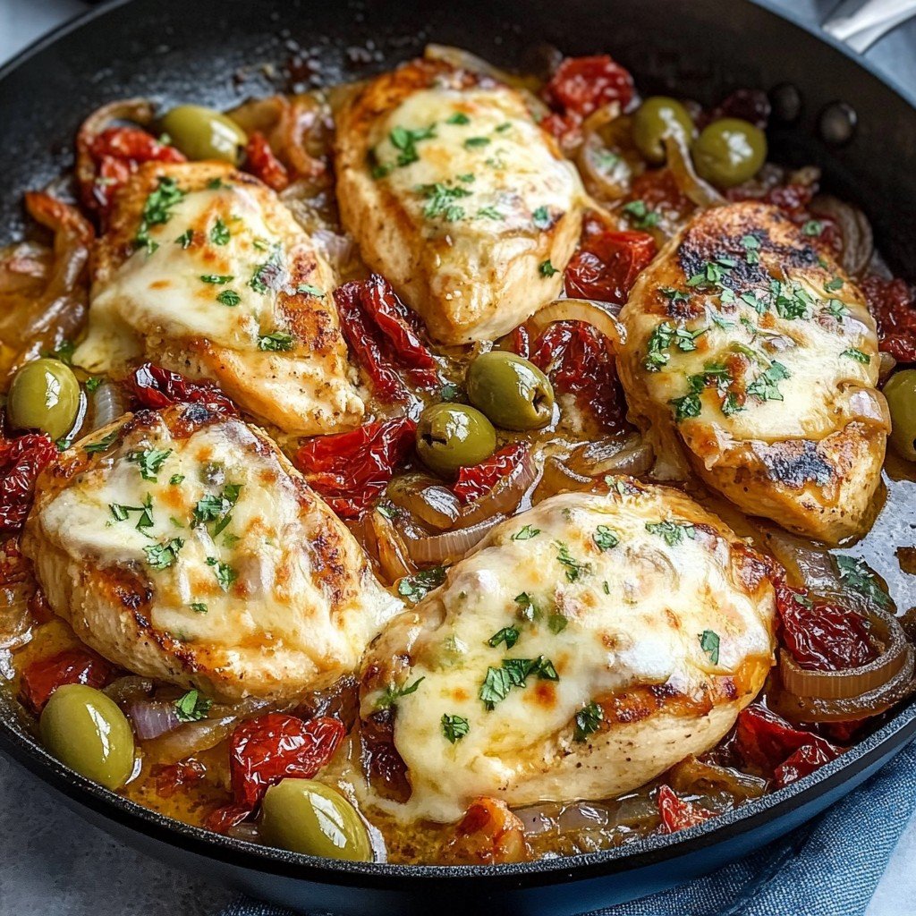Mediterranean Chicken Skillet
