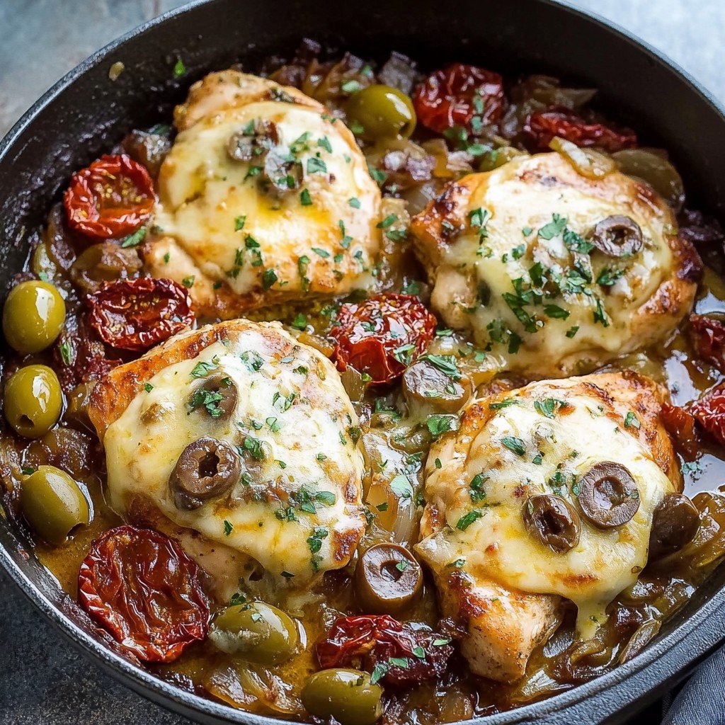Mediterranean Chicken Skillet