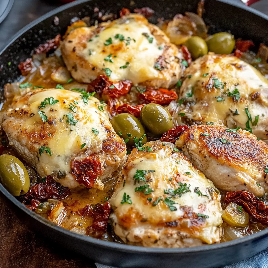 Mediterranean Chicken Skillet