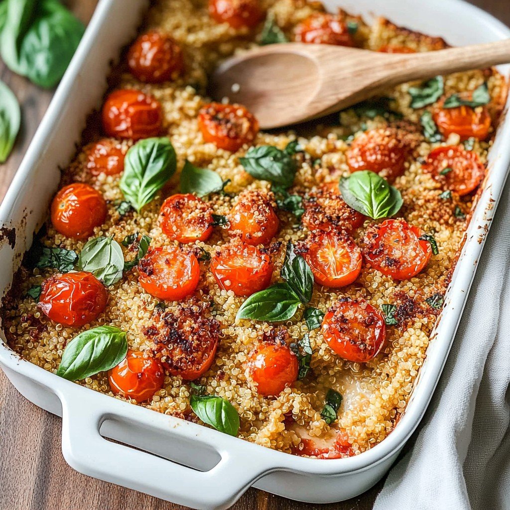 Mediterranean Quinoa Casserole