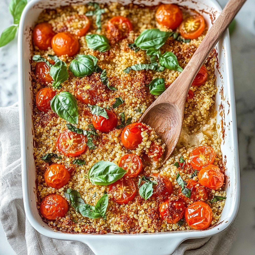 Mediterranean Quinoa Casserole