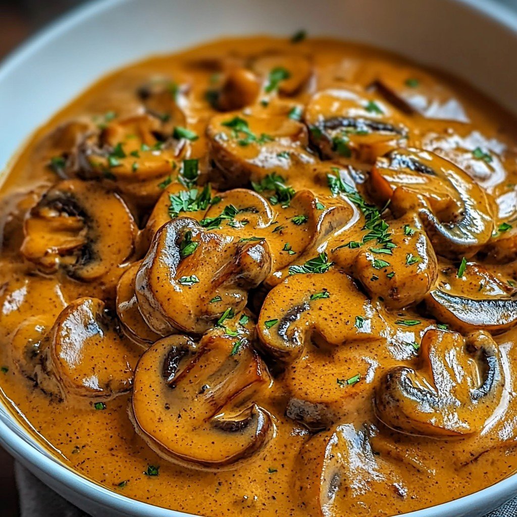 Mushroom Paprikash Cozy Dinner