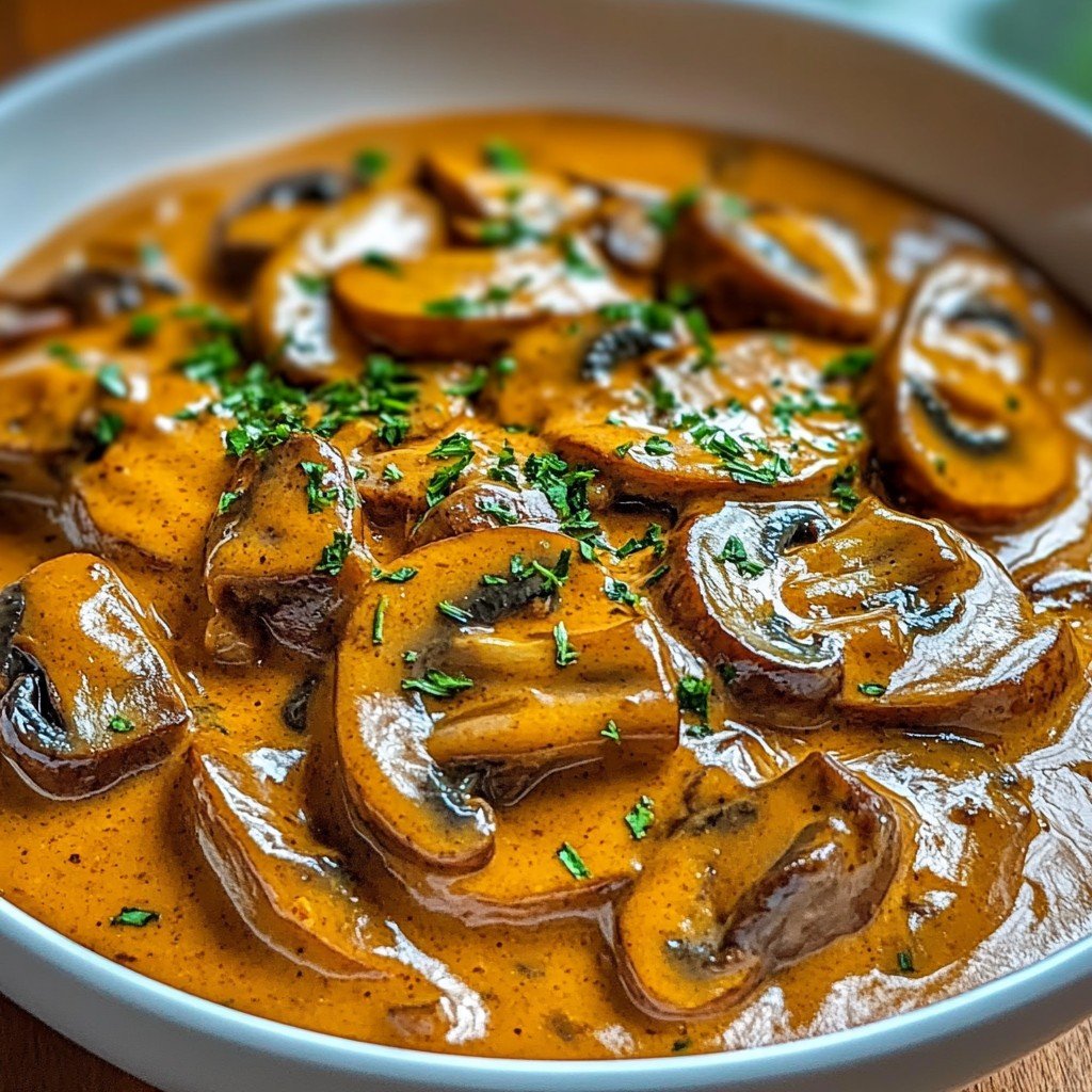 Mushroom Paprikash Cozy Dinner