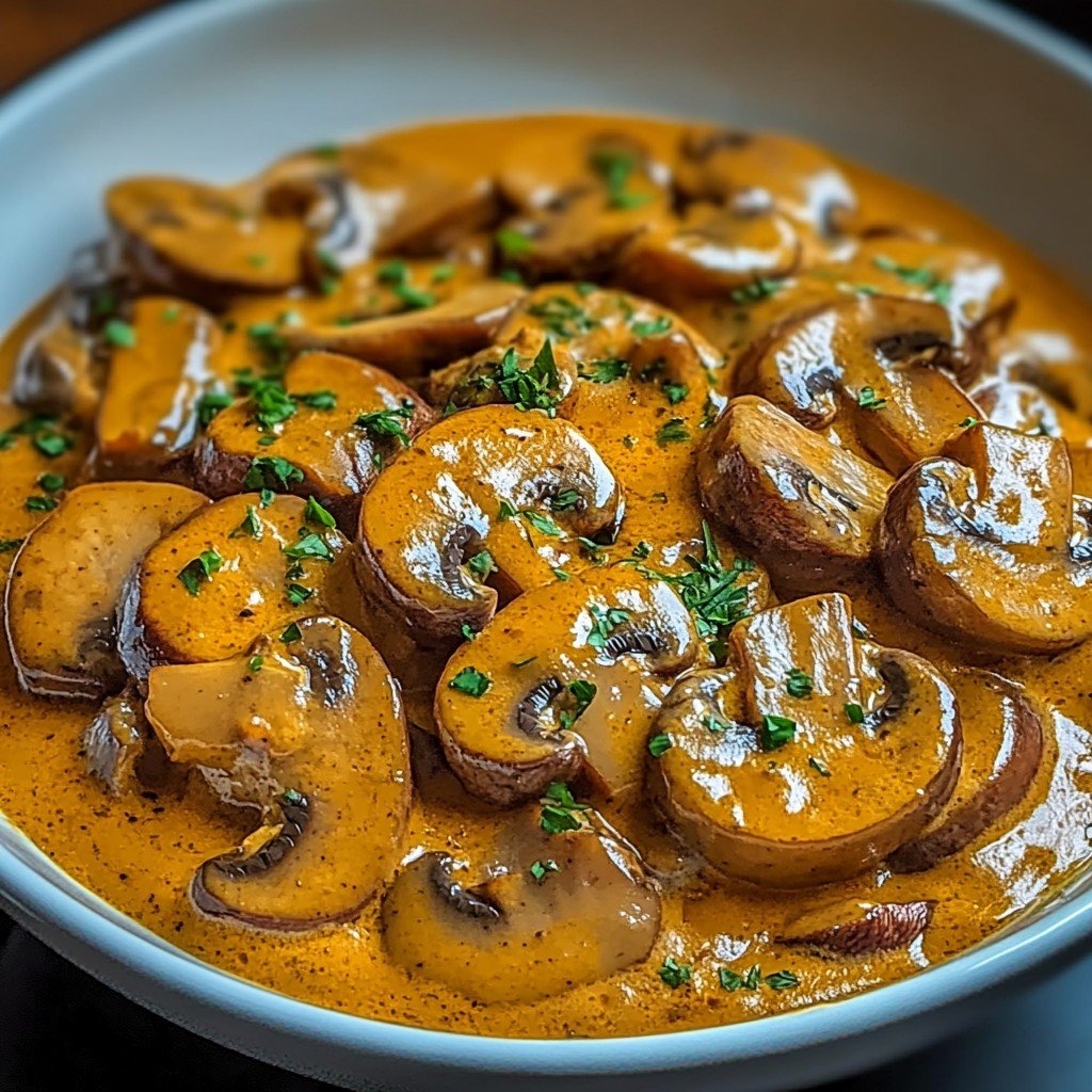 Mushroom Paprikash Cozy Dinner