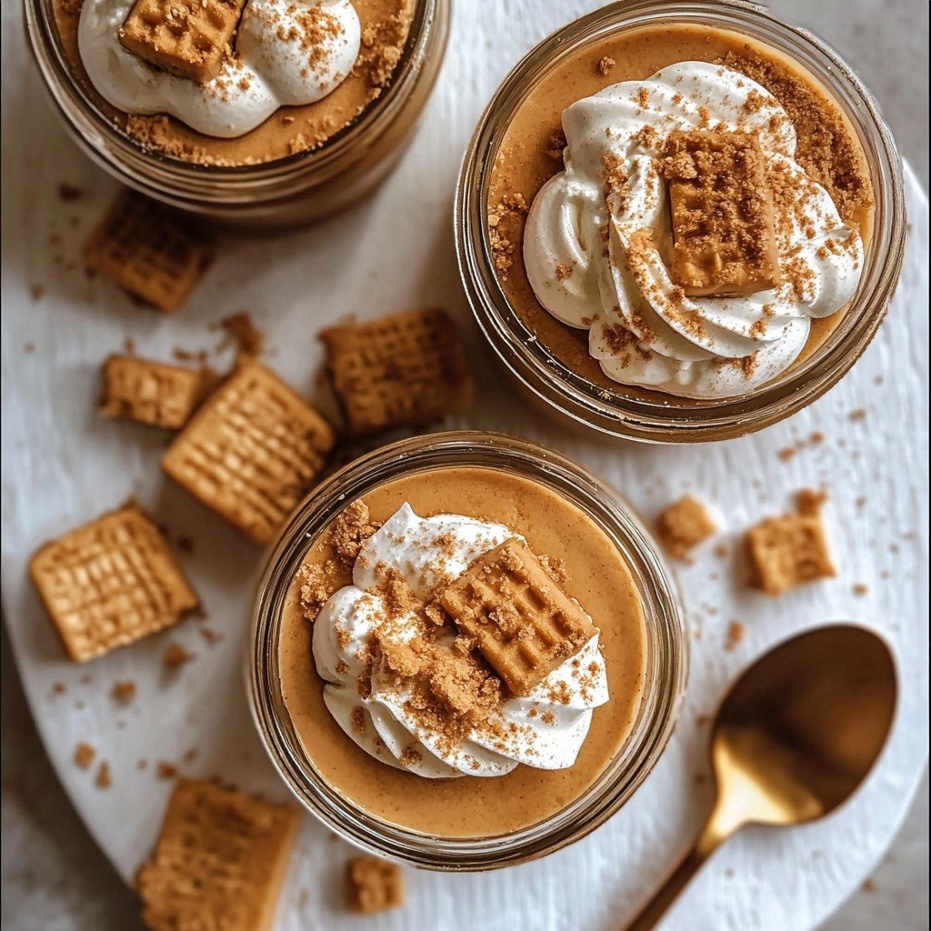 No-Bake Biscoff Cheesecake Cups
