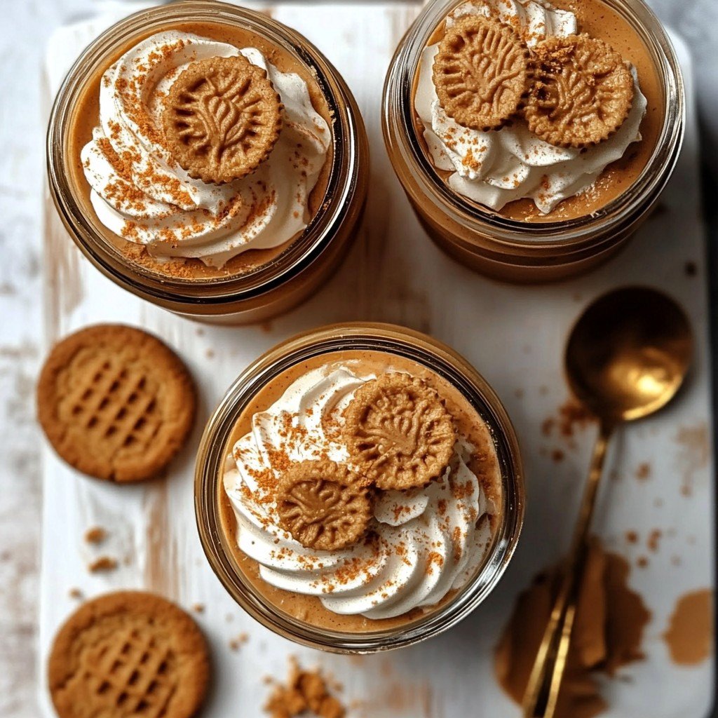 No-Bake Biscoff Cheesecake Cups