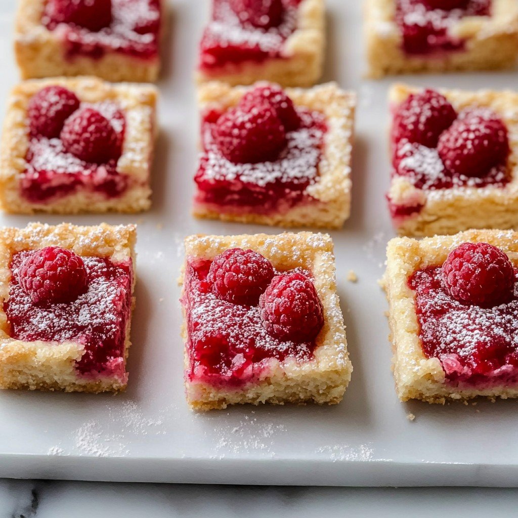 Raspberry Dessert Squares