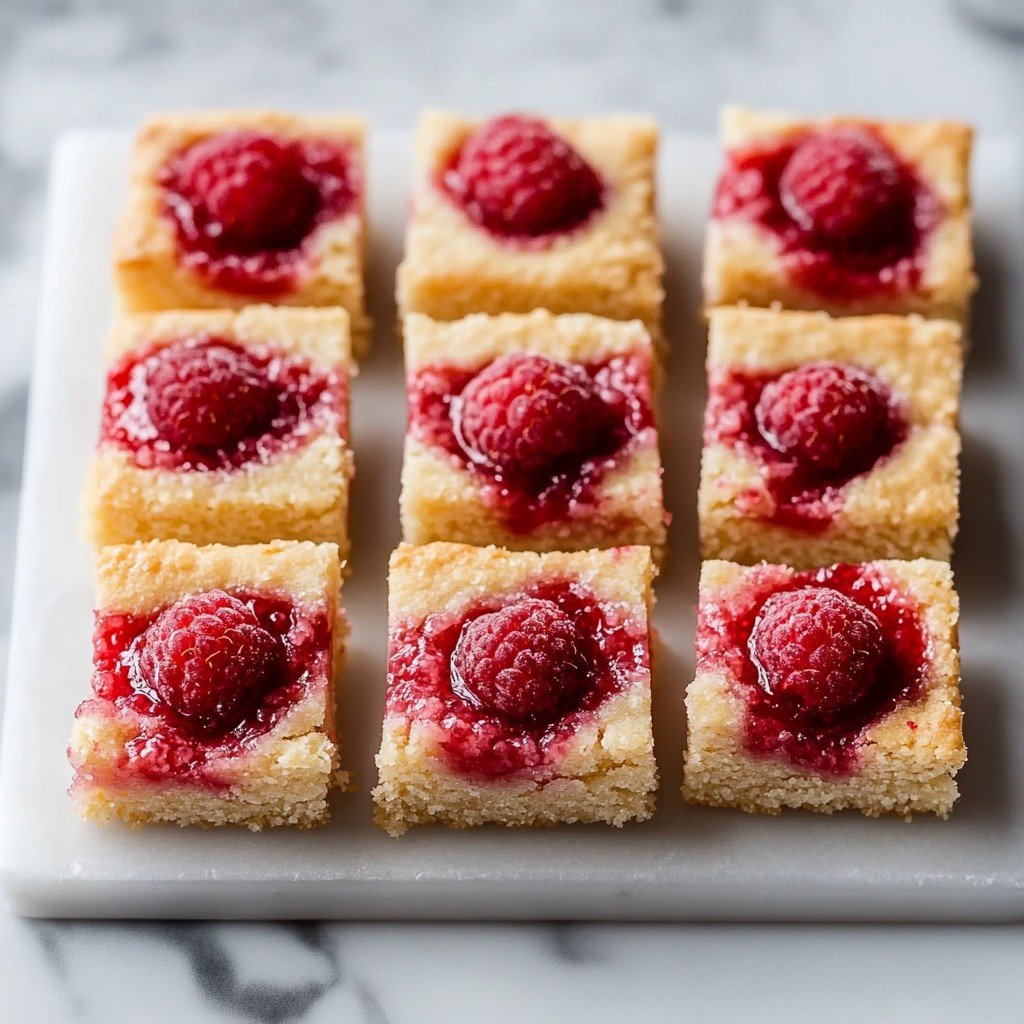 Raspberry Dessert Squares