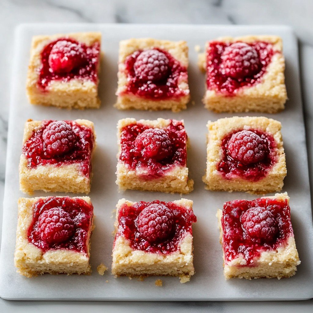 Raspberry Dessert Squares