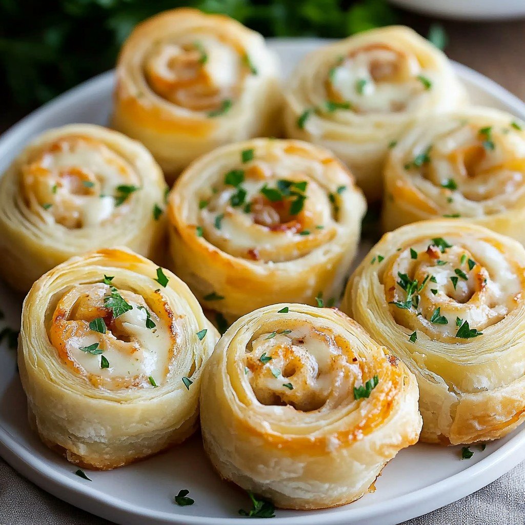 Savory Chicken Alfredo Pinwheels That Wow Every Gatherings