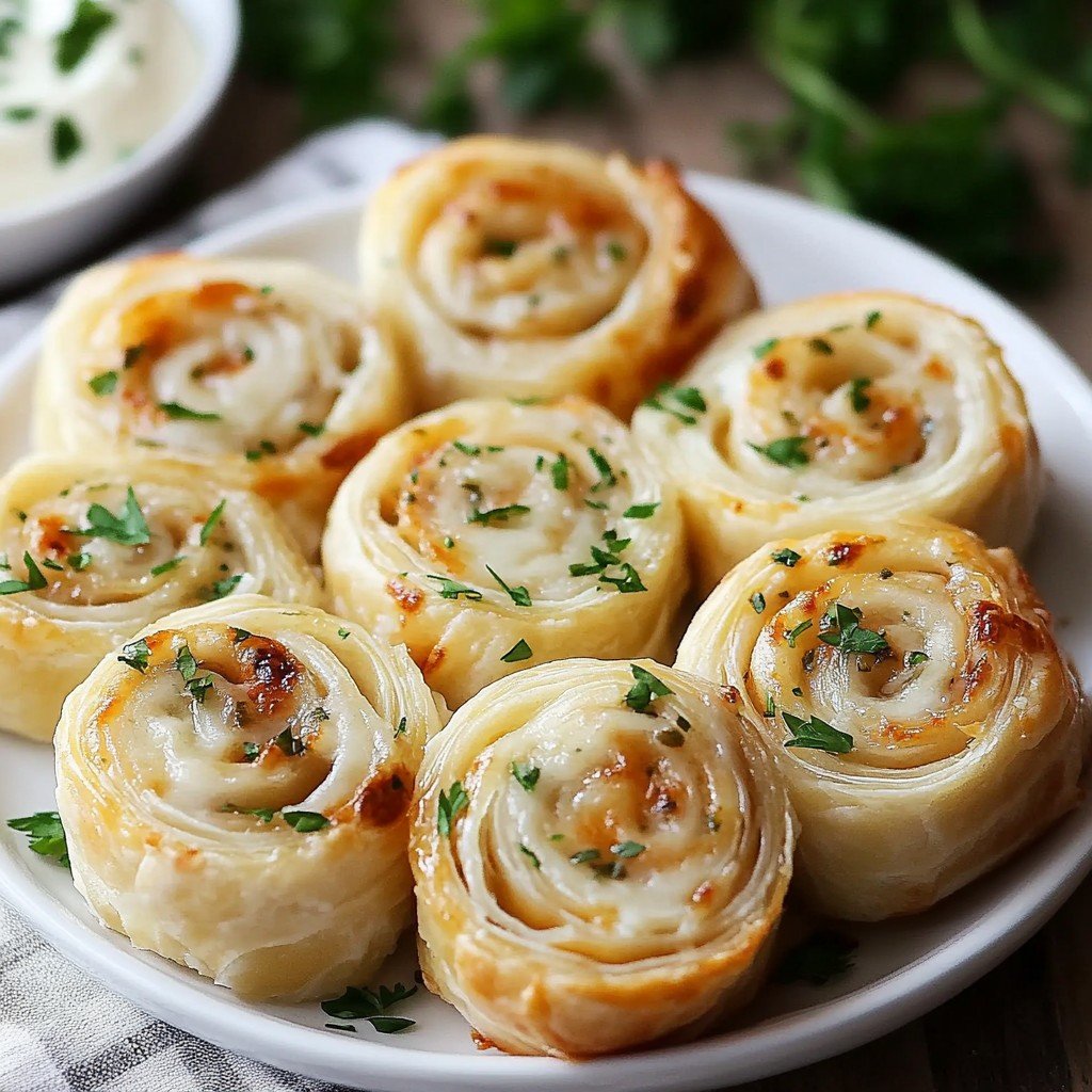 Savory Chicken Alfredo Pinwheels That Wow Every Gatherings