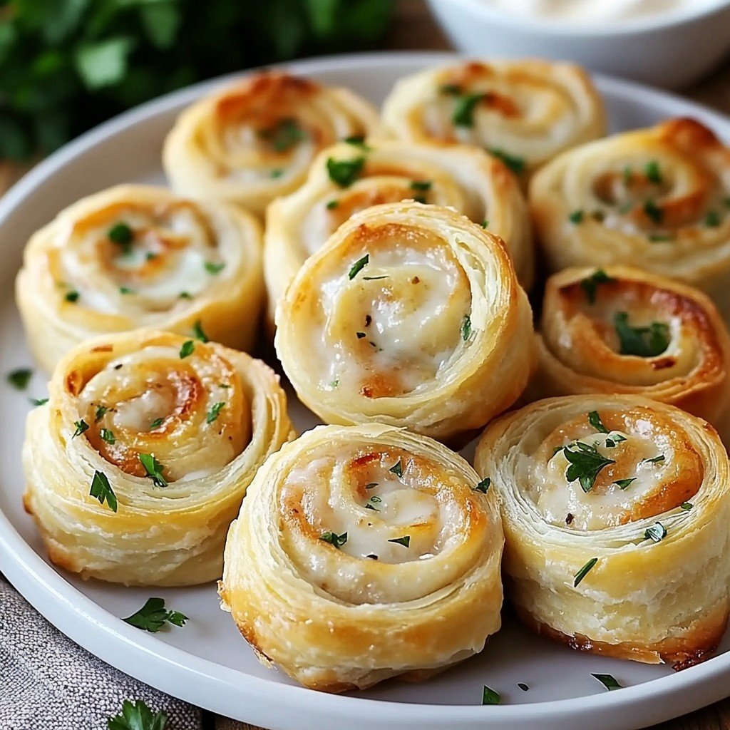 Savory Chicken Alfredo Pinwheels That Wow Every Gatherings