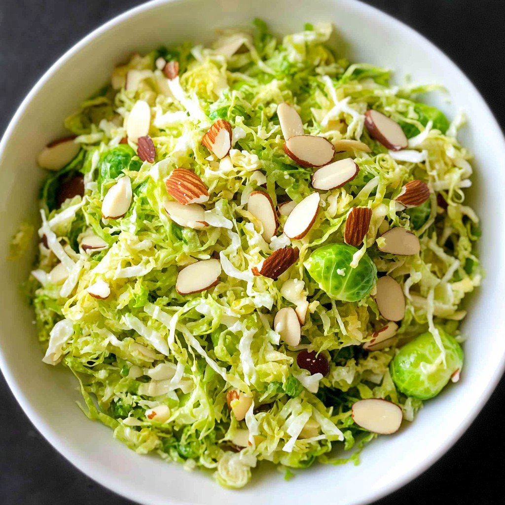 Shaved Brussels Sprout Salad