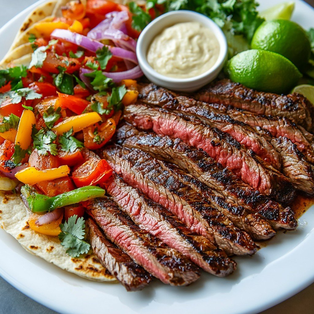 Sizzling Steak Fajita Platter