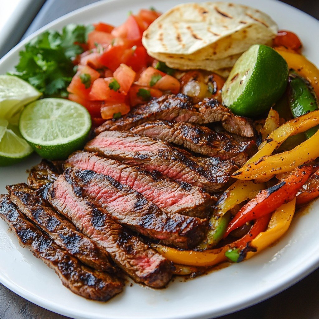 Sizzling Steak Fajita Platter