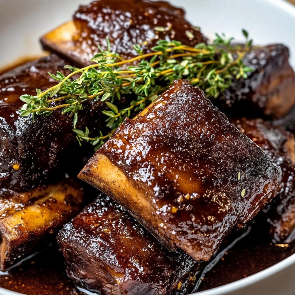 Slow Cooker Beef Short Ribs Muckbang Style
