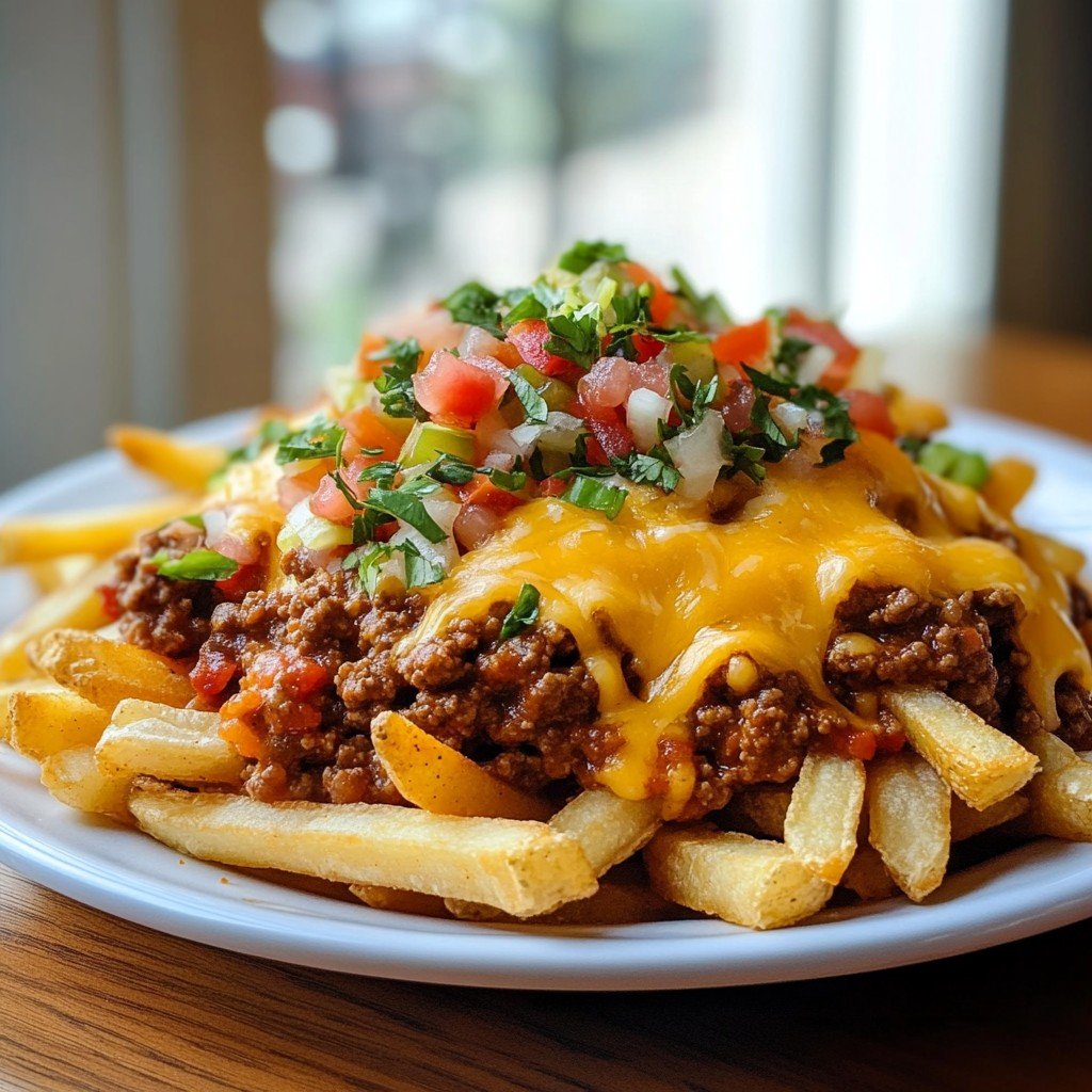 Taco Beef Loaded Fries