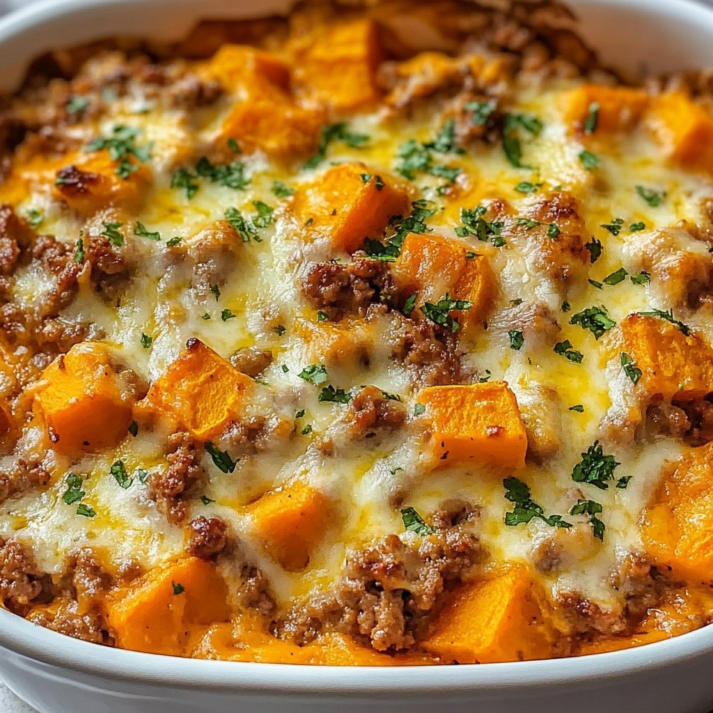 Turkey Sweet Potato Bake