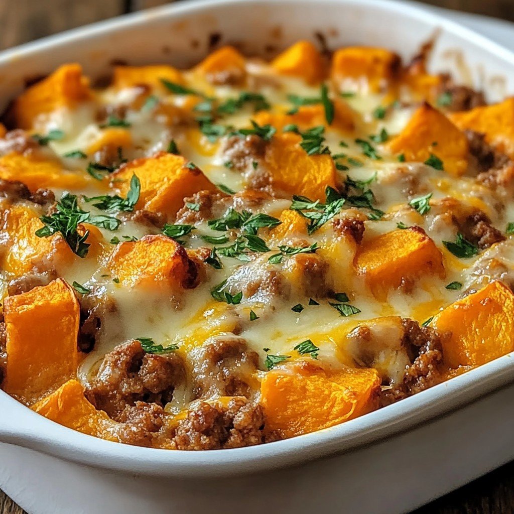 Turkey Sweet Potato Bake