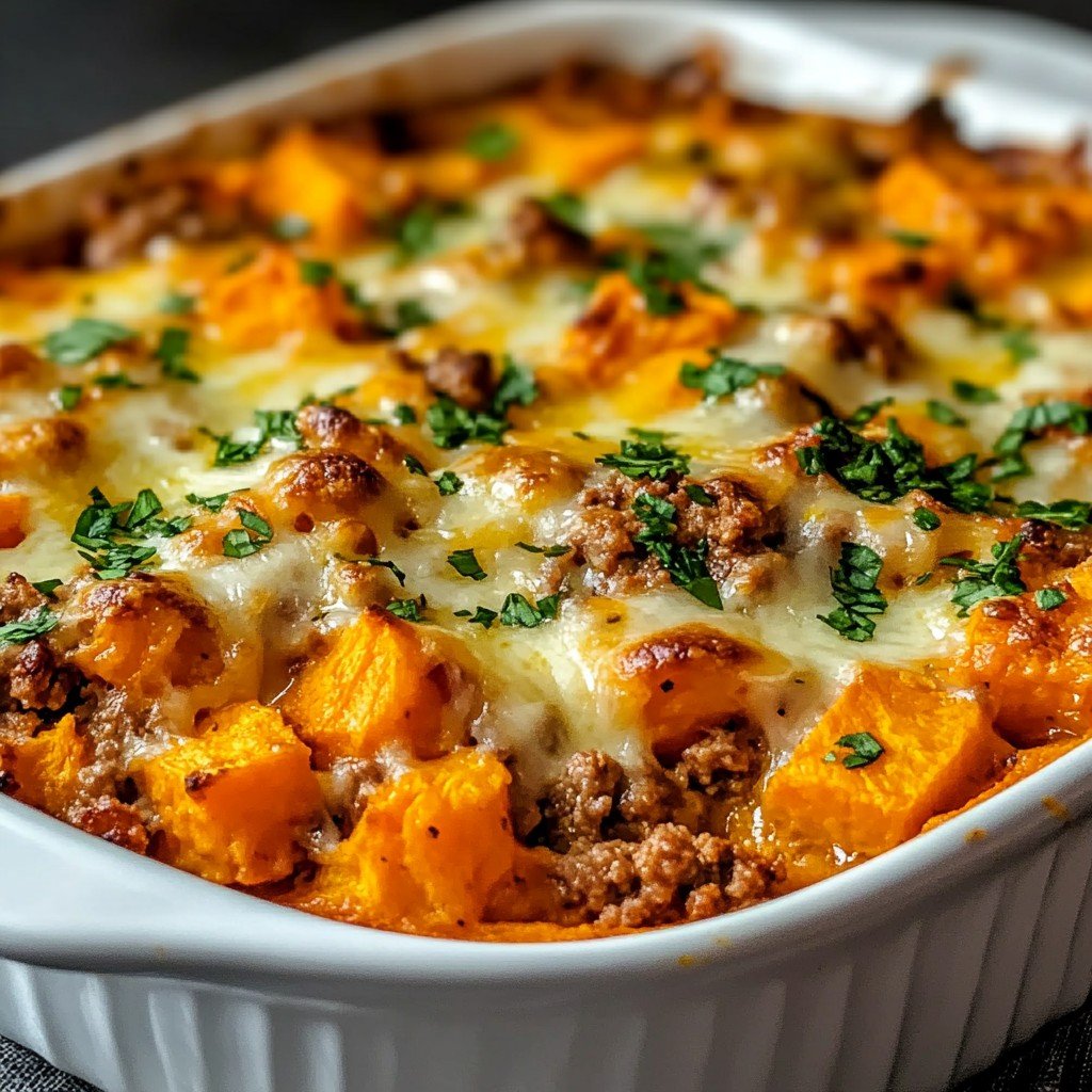 Turkey Sweet Potato Bake