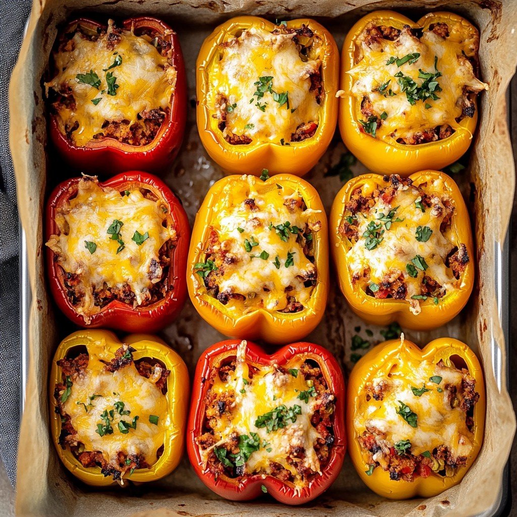 Vegan Stuffed Peppers Tex Mex Style Easy Dinner