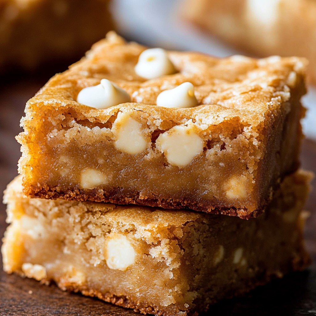 White Chocolate Brownies