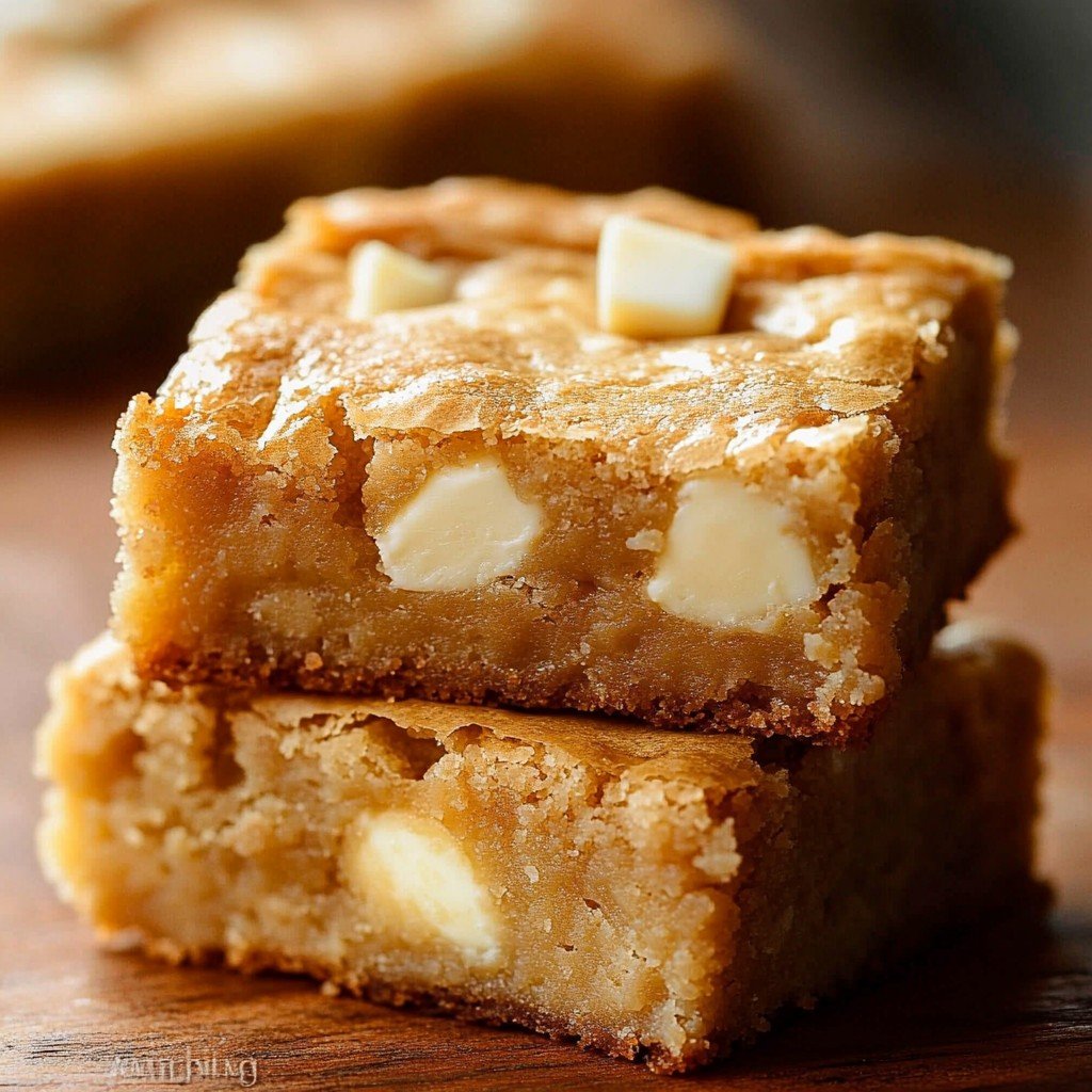 White Chocolate Brownies