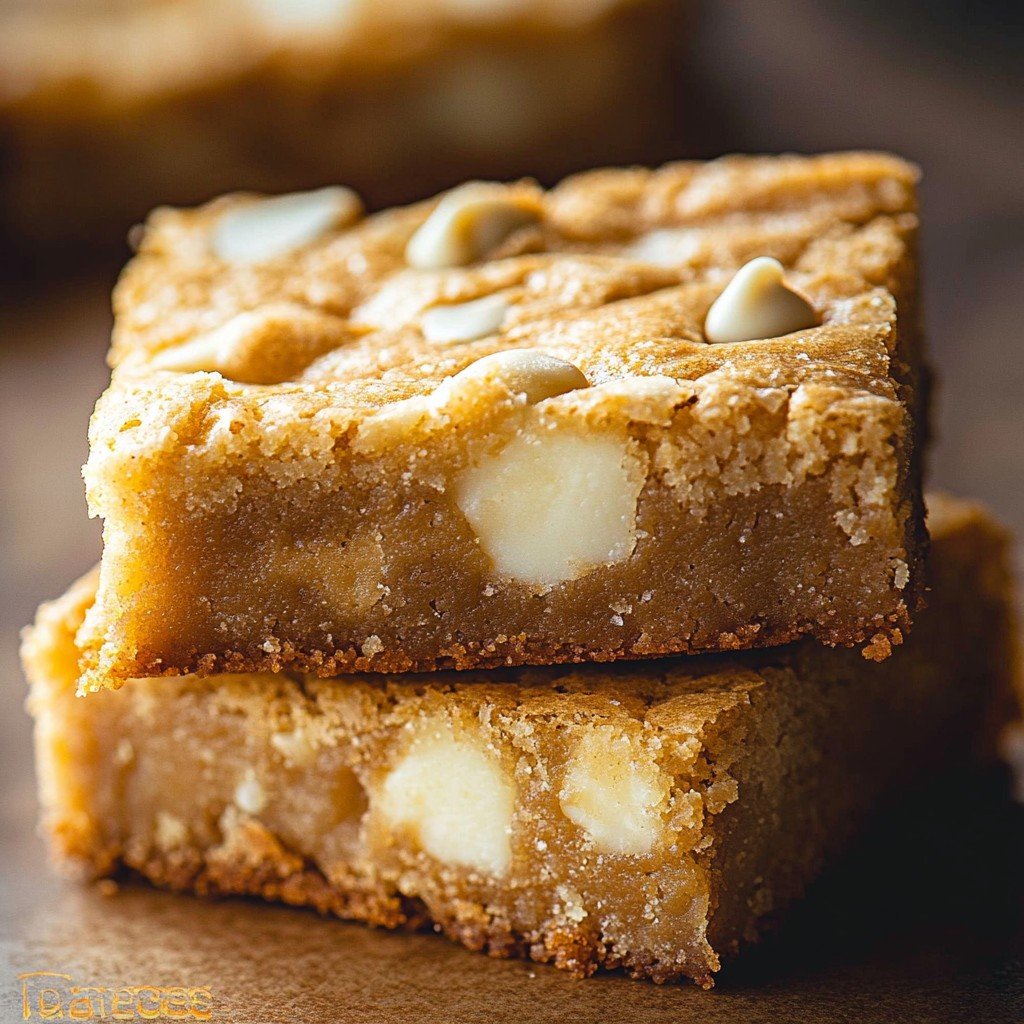 White Chocolate Brownies