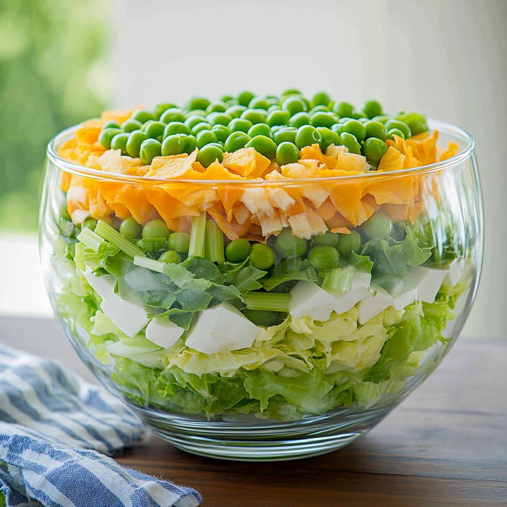 7 Layer Salad Spring Food Ideas
