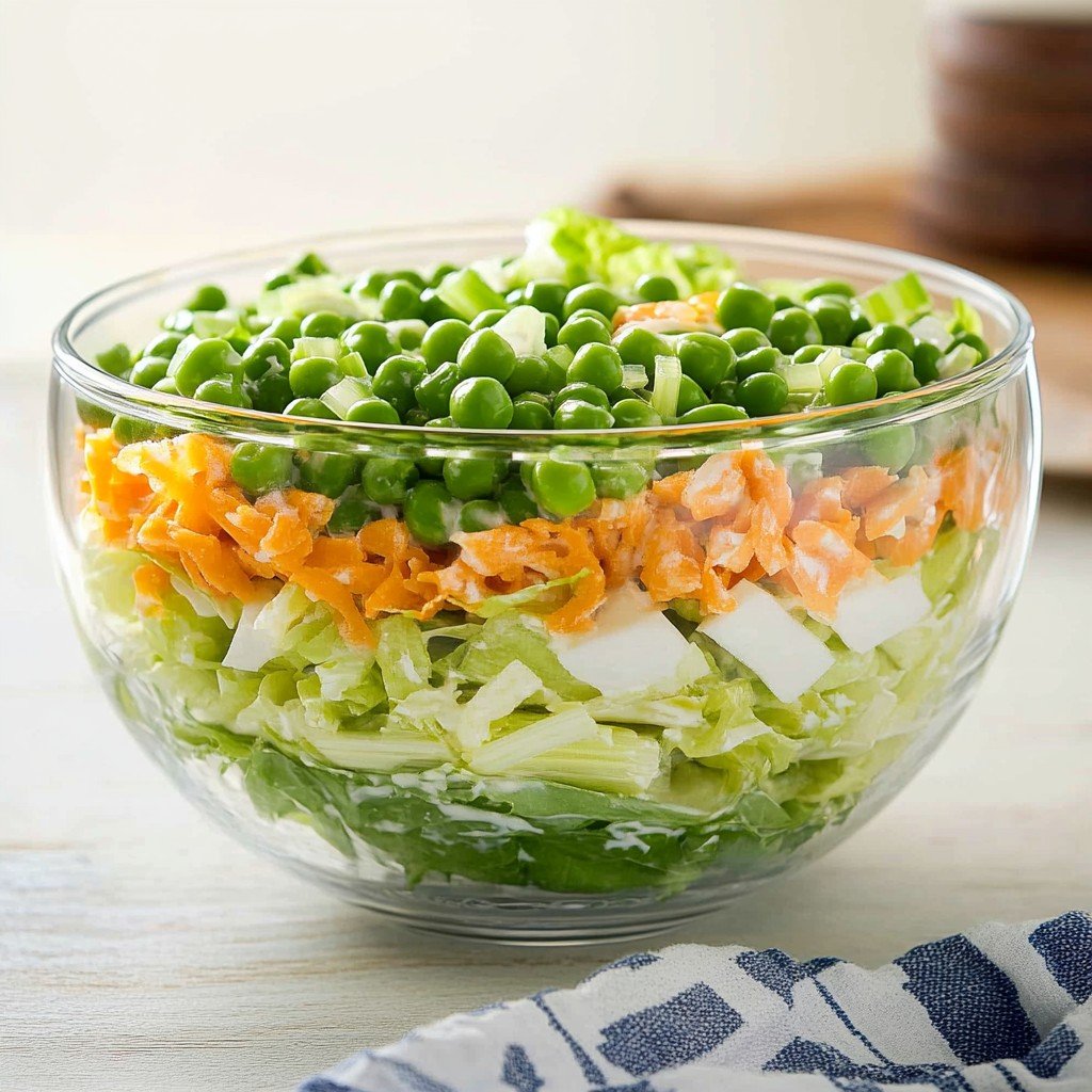 7 Layer Salad Spring Food Ideas